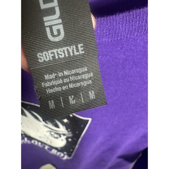 purple fall out boys tshirt size medium so much for stardust - Picture 3 of 4